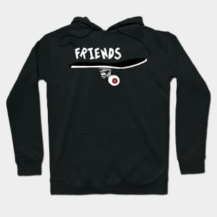 Best Friends Skate Together (Person 2) Hoodie